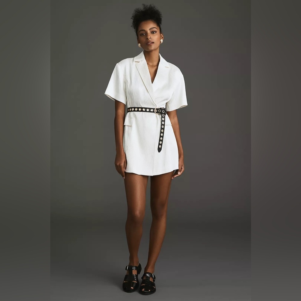 4Si3NNAI wrap dress